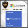 🦂 Licencia Windows Server CAL 2016 5 User CAL -Asys Computadores - AsysCom ⭐️ computadores portátiles Bogota