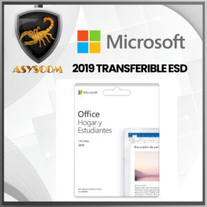 🦂 Licencia Microsoft Office Home and Student 2019 TRANSFERIBLE ESD -Asys Computadores - AsysCom ⭐️ computadores portátiles Bogota