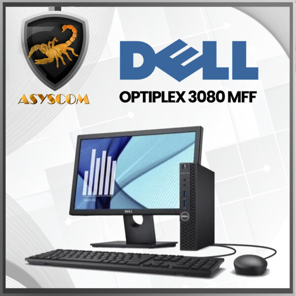 🦂 PC DELL OPTIPLEX 3080 MFF ⚡ INTEL CORE I5 10500T – 1 TERA – DDR4 8GB – 18,5″ WINDOWS 10 PRO -Asys Computadores - AsysCom ⭐️ computadores portátiles Bogota