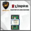 🦂 Memoria RAM⚡ PARA PORTATIL DDR4 8GB KINGSTON 2666 -Asys Computadores - AsysCom ⭐️ computadores portátiles Bogota