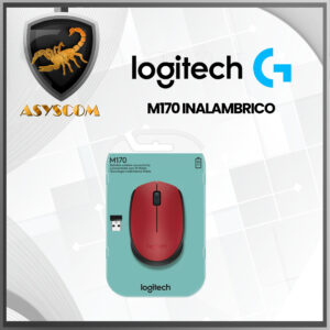 🦂 MOUSE INALAMBRICO⚡ LOGITECH M170 ROJO -Asys Computadores - AsysCom ⭐️ computadores portátiles Bogota