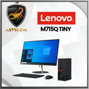 🦂 PC LENOVO M715Q TINY ⚡ AMD RYZEN 3 PRO 2200GE - DISCO 500 GB - DDR4 8GB - MONITOR 21.5" LI2215S - WINDOWS 10 PRO