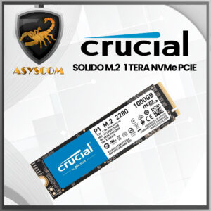 🦂 DISCO DURO ESTADO SOLIDO ⚡ M2 NVMe PCIE - 1000GB - CRUCIAL