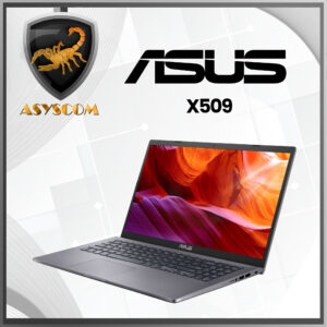 🦂 ASUS X509 ⚡ INTEL CORE I3 7020U – RAM 4GB – 256GB SSD- 15.6″FHD – LECTOR DE HUELLA